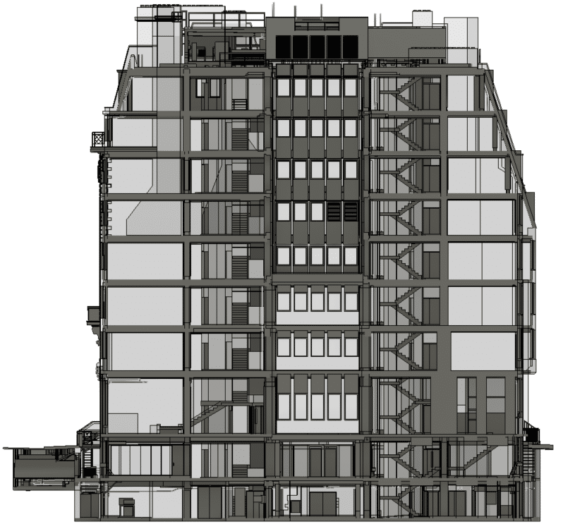 Comprehensive Measured Survey for Central London Redevelopment