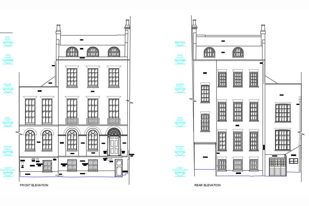 Surveying a Grade II Listed Private Residence in Southwark